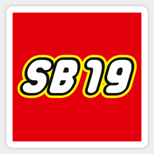 SB19 - Personalized LEGO Name Sticker